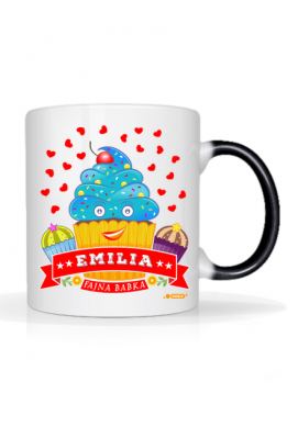 Emilia Fajna Babka - Magiczny kubek z imieniem - Dudle