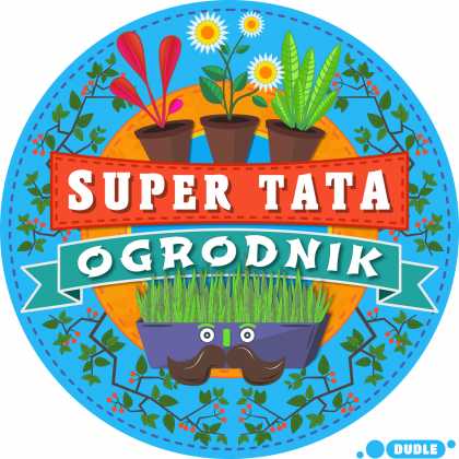 Koszulka Zielona - Super Tata Ogrodnik