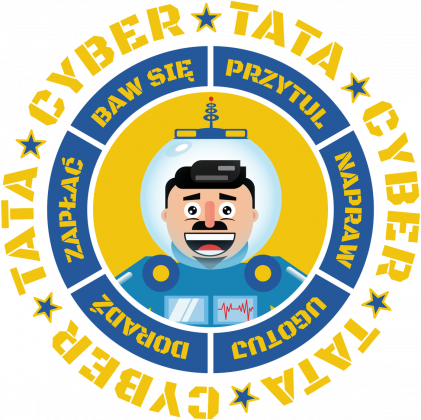 Cyber Tata - Torba na zakupy dla taty