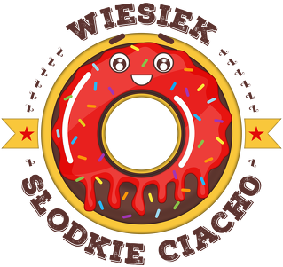 Wiesiek Słodkie Ciacho - Kubek biało-kolorowy z imieniem
