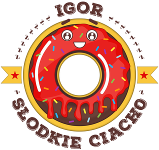 Igor Słodkie Ciacho - Kubek biało-kolorowy z imieniem
