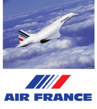podkładka airfrance concorde