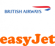 linie lotnicze britisch airways i easyjet