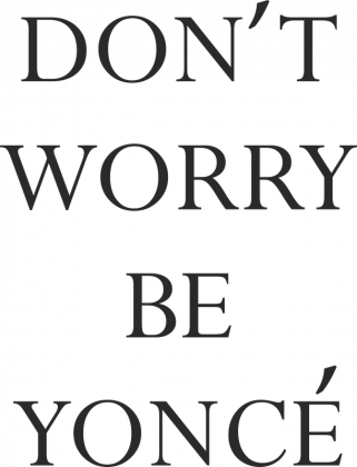 T-shirt Beyonce'