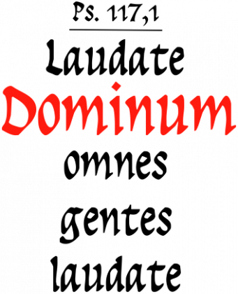 Laudate Dominum, kubek