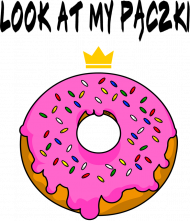 Bluzka chłopięca "look at my pączki"