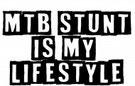 Bluza Mtb Stunt is my lifestyle - niebieska