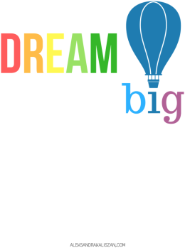 Tęczowa torba Dream Big