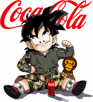 Bluza Męska Goku Cola - Dragon Ball Oferta Limitowana