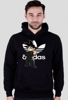 Bluza męska z kapturem Street Goku - Dragon Ball Limited Edition - Street Wear Anime