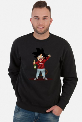 Bluza Męska Bape Goku - Dragon Ball - Street Wear Anime