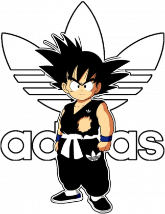 Koszulka dla chłopca Goku White  - Dragon Ball