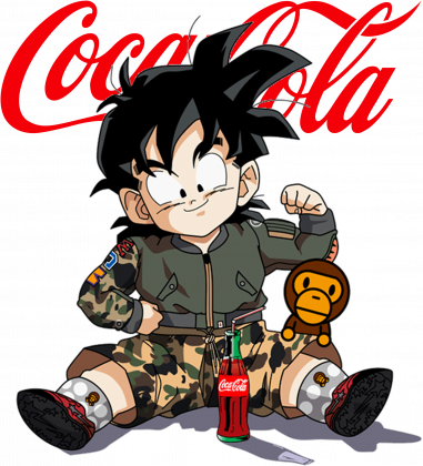 Bluza Męska Goku Cola - Dragon Ball Oferta Limitowana
