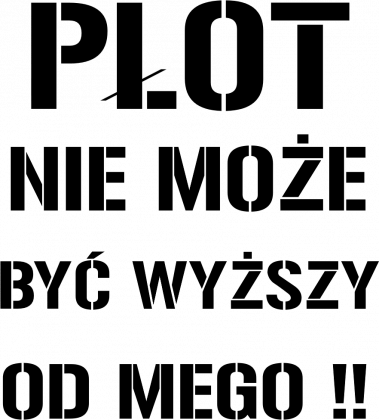 Bluza "płot"