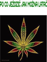 koszulka z marihuaną