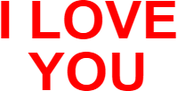 Kubek - I LOVE YOU