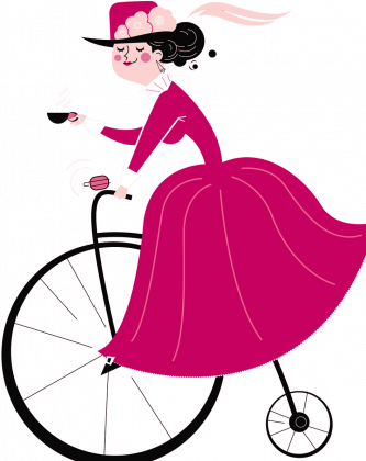 "Dama na rowerze" PassionWear