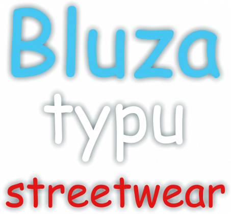 Bluza typu streetwear - damska