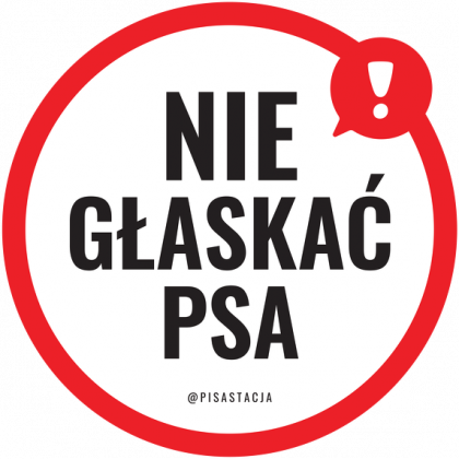 Nie głaskać psa - RÓŻNE KOLORY bluza męska