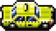 Pixel art – pikselowane taxi