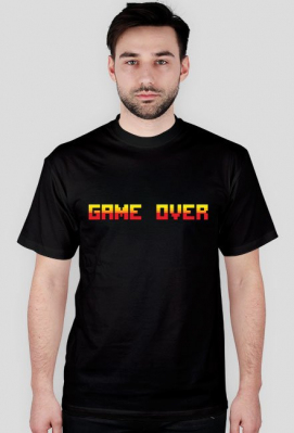 Pixel art – game over (różne kolory) - Koszulki z pikseli / pixel art, t-shirty