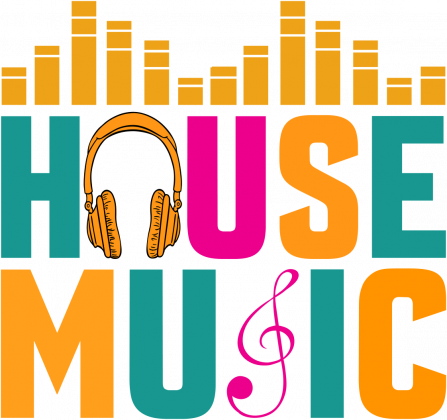 HOUSE MUSIC bluza z kapturem