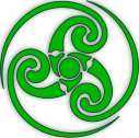 Czapka z daszkiem typu "trucker" z symbolem celtyckim