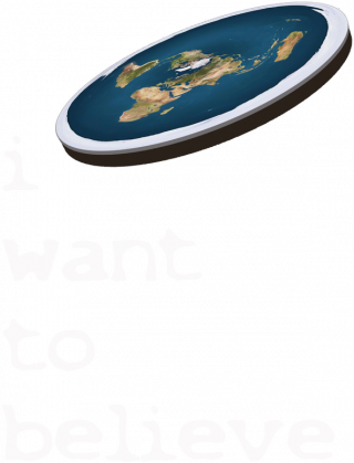 Flat Earth Tee