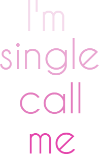 bluza "I'm single call me"