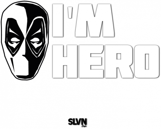 Deadpool I'm Hero Koszulka damska