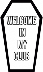 Welcome In My Club Bluza