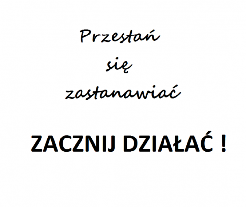 Zacznij działać