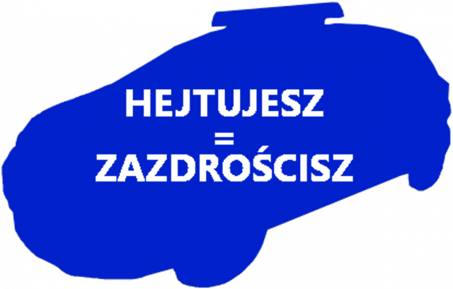 sms h=z radiowóz niebieski