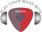 Misio z logo kostki "SKIN"