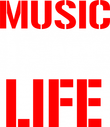KOSZULKA MUSIC IS MY LIFE - funpal męska