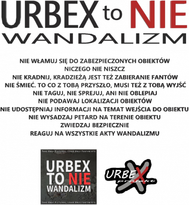 Koszulka z nadrukiem ZASADY URBEXU