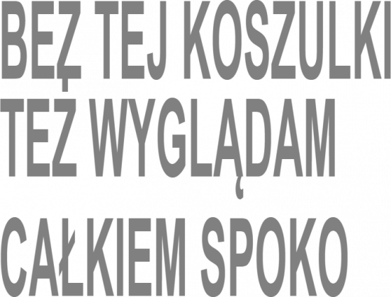 KOSZULKA Z NAPISEM