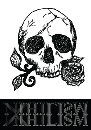 Nihilism Skull n Rose