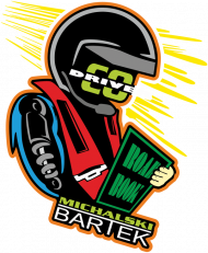 T-Shirt Kids Color Logo - Bartek Michalski Rally Co-Driver