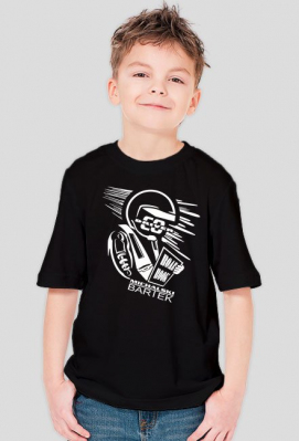 T-Shirt Kids White Logo - Bartek Michalski Rally Co-Driver - Bartek Michalski Rally Co-Driver