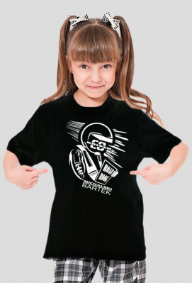 T-Shirt Kids White Logo - Bartek Michalski Rally Co-Driver - Bartek Michalski Rally Co-Driver