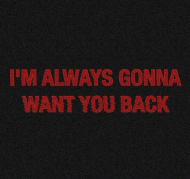 Want you back T-Shirt 5sos