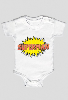 Body Niemowlęce Superman - LunaticWear