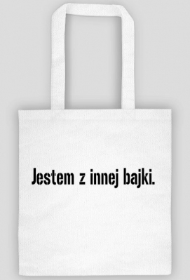Eko torba biała -  z innej bajki. - QuuBsee