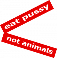eat pussy not animals bluzka damska