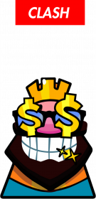 Clash Royale Koszulka Białą męska