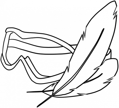 Gogle B damska