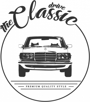 Koszulka Damska Mercedes Drive The Classic W123