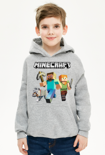 Bluza z kapturem Minecraft