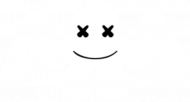 Marshmello T-Shirt Black